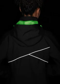 Veste imperméable à détails réfléchissants