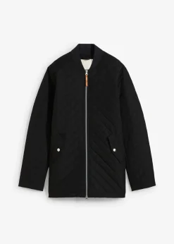 Veste longue matelassée