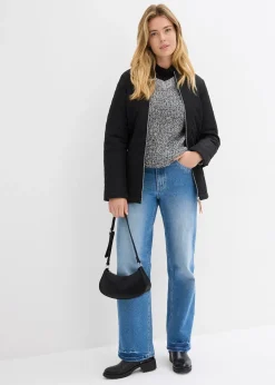 Veste longue matelassée