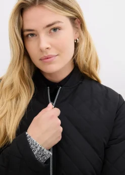 Veste longue matelassée