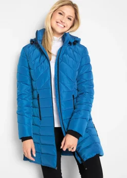 Veste longue matelassée, rembourrée