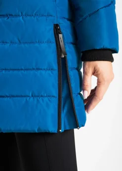 Veste longue matelassée, rembourrée