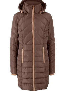 Veste longue matelassée, rembourrée