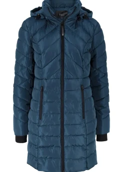 Veste longue matelassée, rembourrée