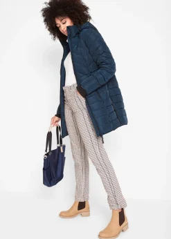 Veste longue matelassée, rembourrée