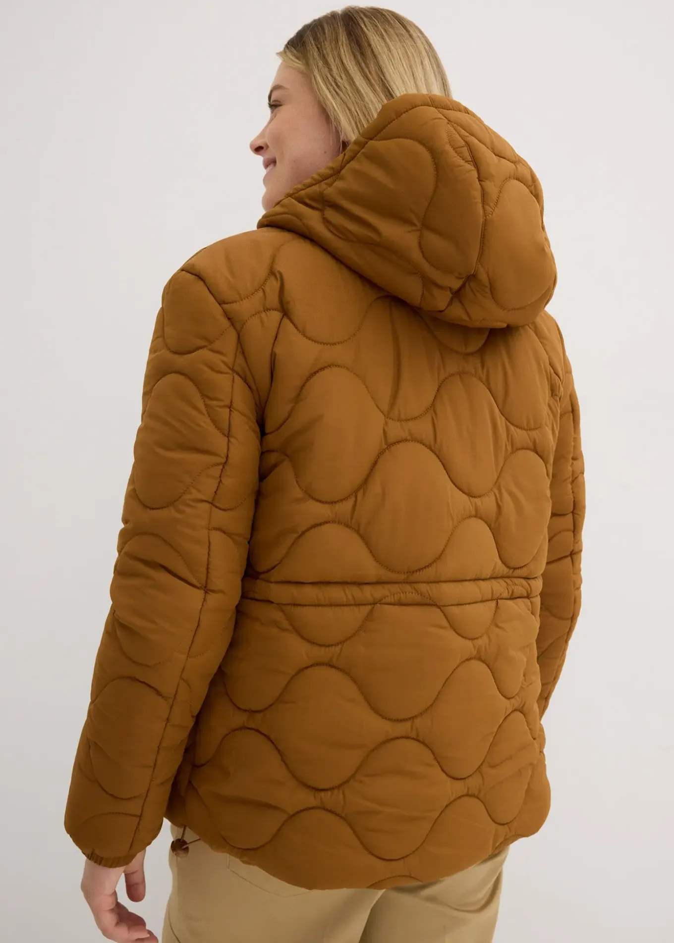 Veste matelassée à capuche