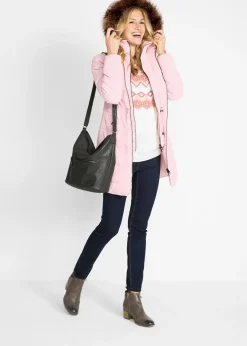 Veste matelassée à capuche, doublée