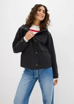 Veste mi-saison à capuche