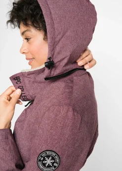 Veste outdoor fonctionnelle avec intérieur polaire peluche, imperméable