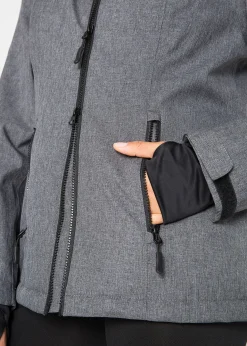 Veste outdoor fonctionnelle avec intérieur polaire peluche, imperméable