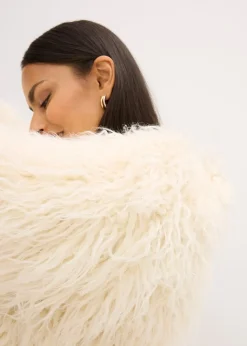 Veste peluche oversize