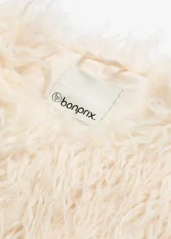 Veste peluche oversize