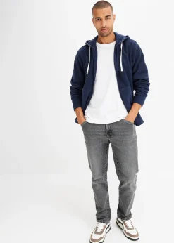 Veste polaire à capuche et poches plaquées