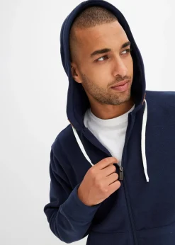 Veste polaire à capuche et poches plaquées