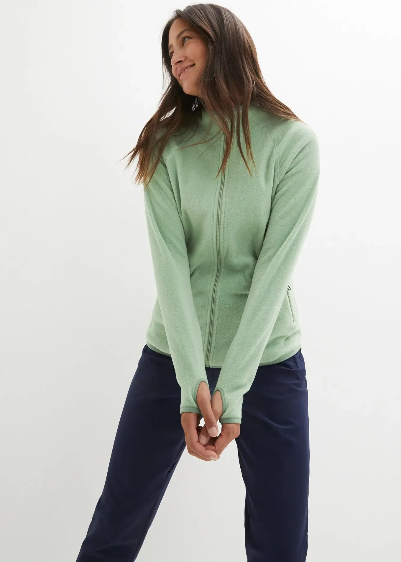 Veste polaire à poches zippées