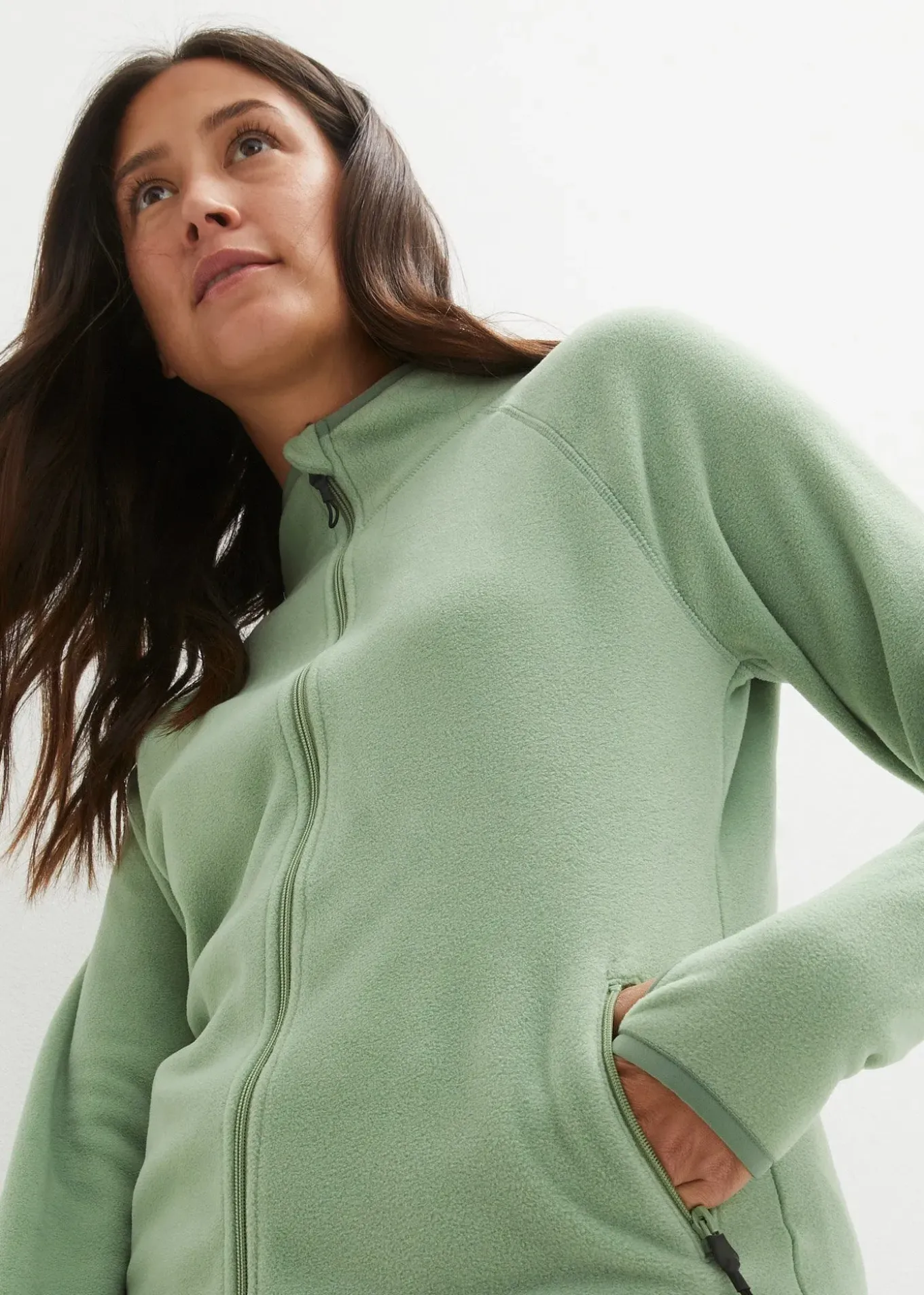 Veste polaire à poches zippées