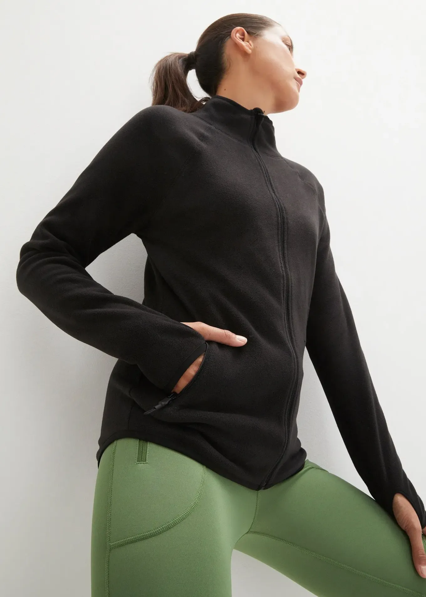 Veste polaire à poches zippées