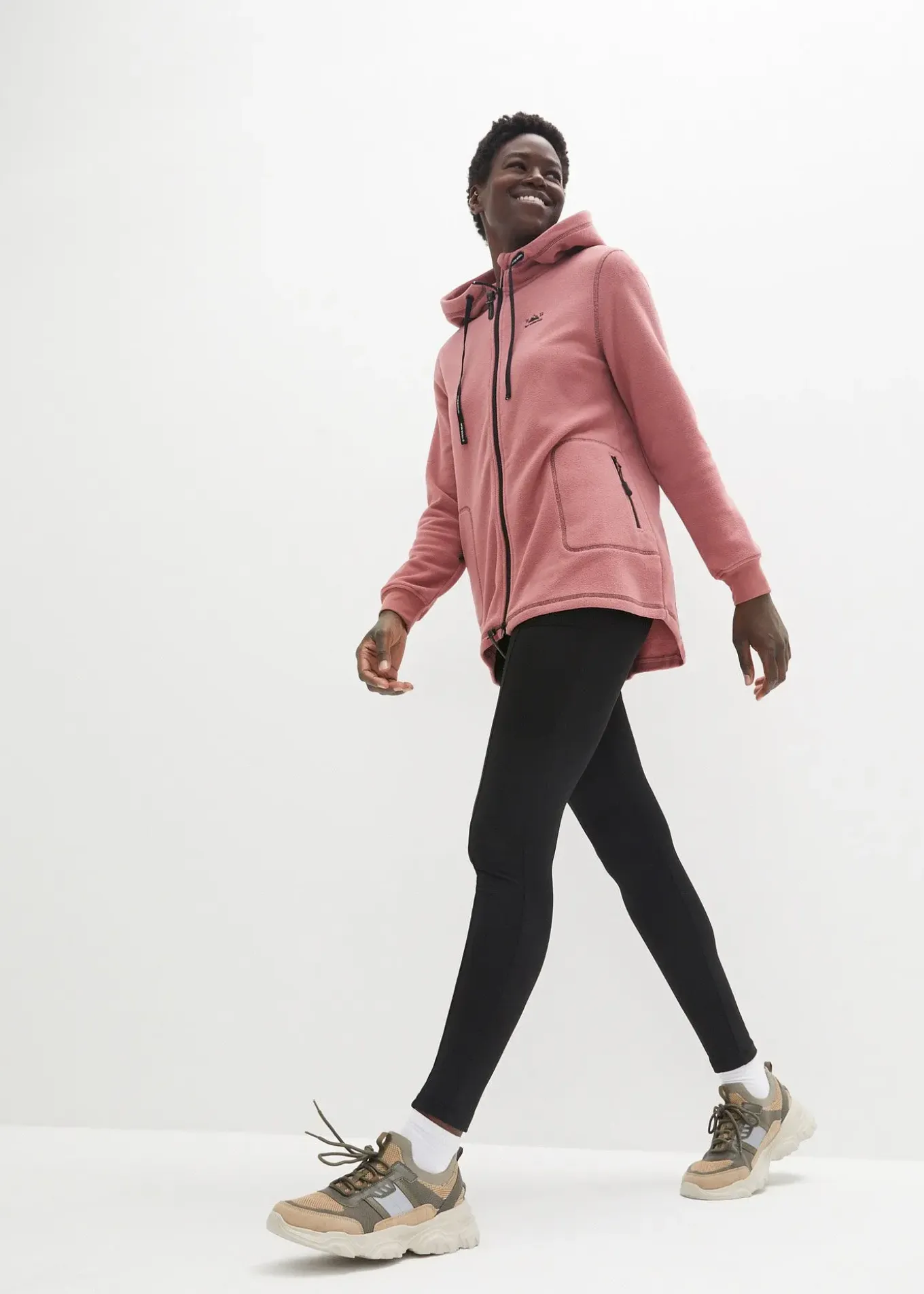 Veste polaire avec poches zippées