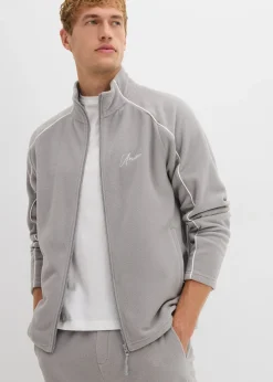 Veste polaire chaude à détails sportifs