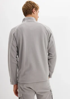 Veste polaire chaude à détails sportifs