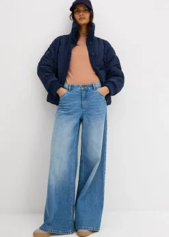 Veste rembourrée à finitions côtelées