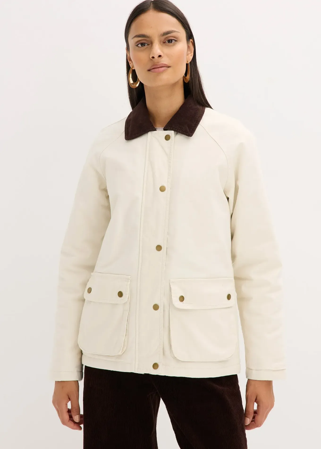 Veste rembourrée en twill