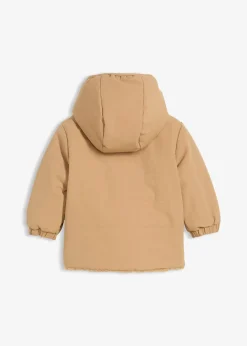 Veste réversible à capuche pour bébé
