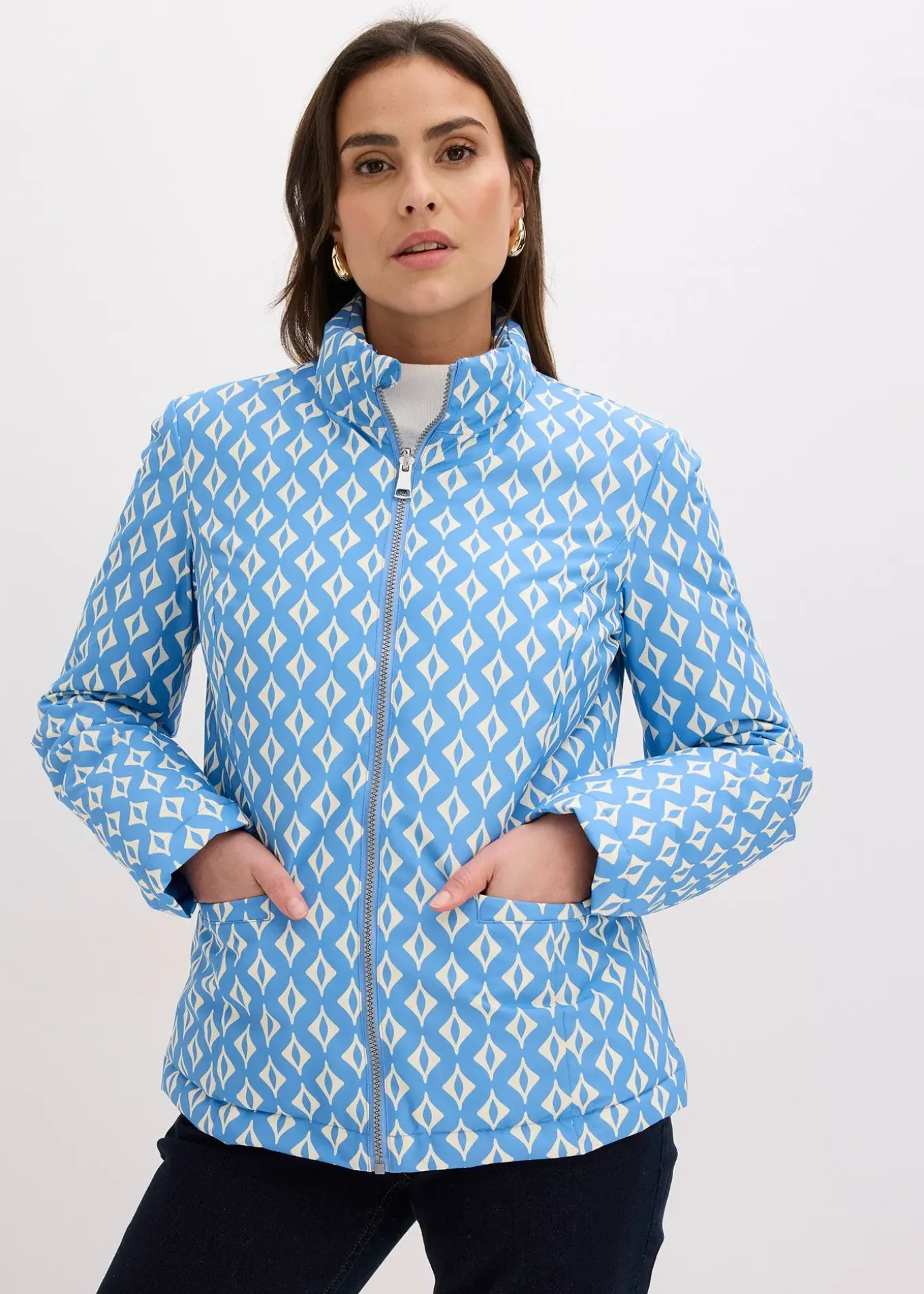 Veste réversible et légère à imprimé