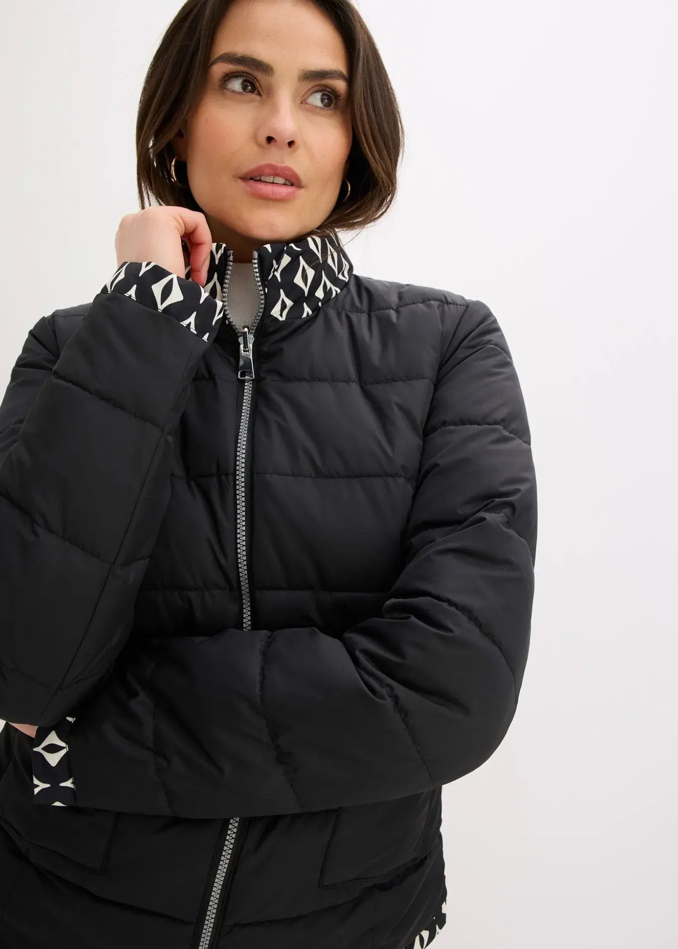 Veste réversible et légère à imprimé