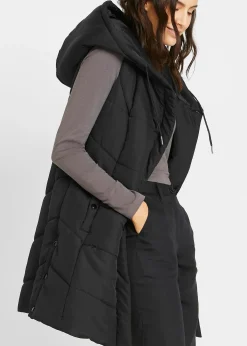 Veste sans manches matelassée en polyester recyclé