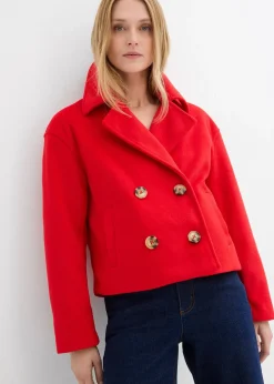 Veste style trench, courte et oversize