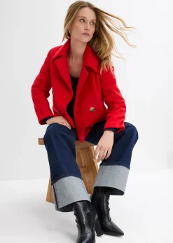 Veste style trench, courte et oversize