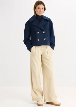 Veste style trench, courte et oversize