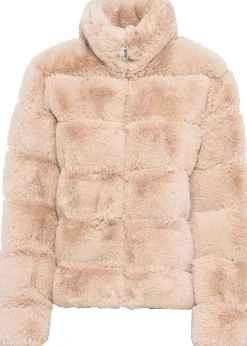 Veste zippée en peluche