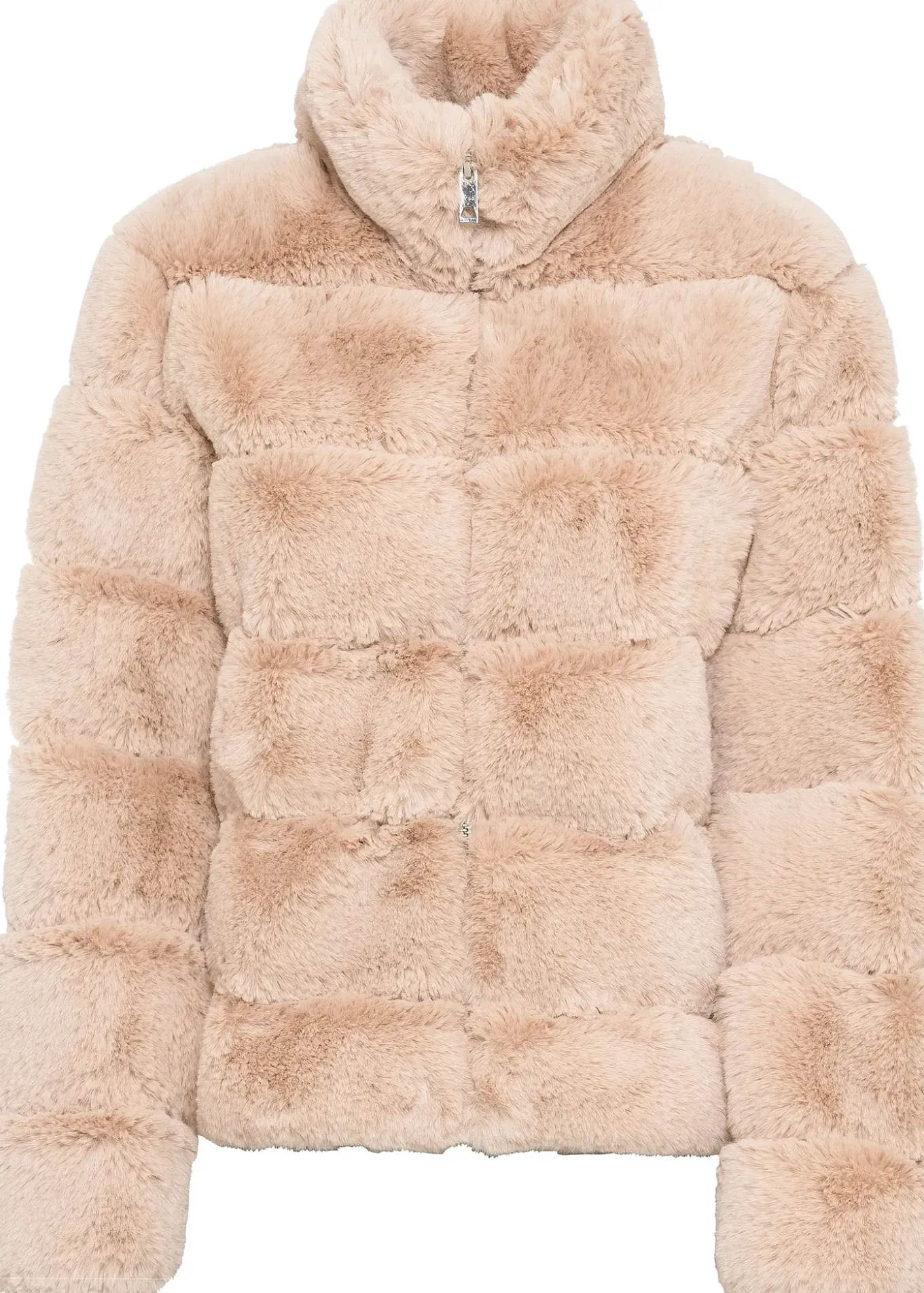 Veste zippée en peluche