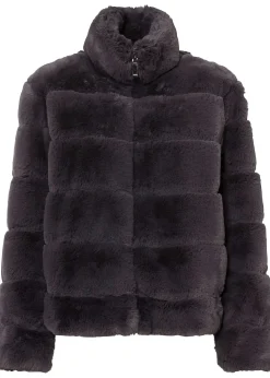 Veste zippée en peluche