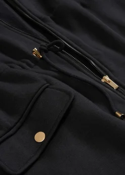 Veste zippée 2en1 pour la grossesse avec empiècement de portage