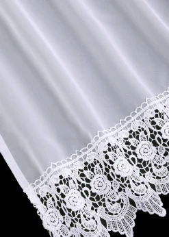 Voilage à bordure crochet avec polyester recyclé