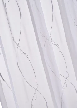 Voilage à broderie avec polyester recyclé