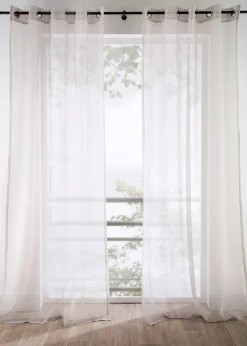 Voilage à fine texture mesh (1 pce)