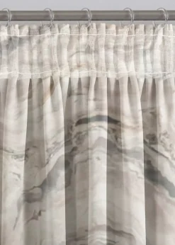 Voilage à imprimé (1 pce)