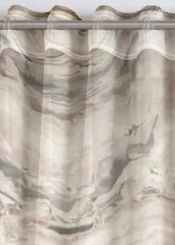 Voilage à imprimé (1 pce)