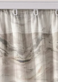 Voilage à imprimé (1 pce)