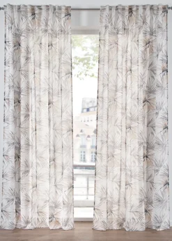 Voilage à imprimé (1 pce)