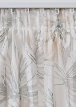 Voilage à imprimé (1 pce)