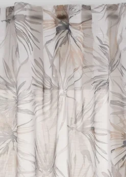 Voilage à imprimé (1 pce)