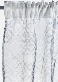 Voilage à imprimé (1 pce)