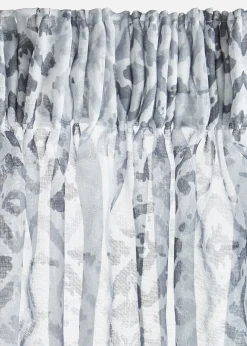 Voilage à imprimé (1 pce)