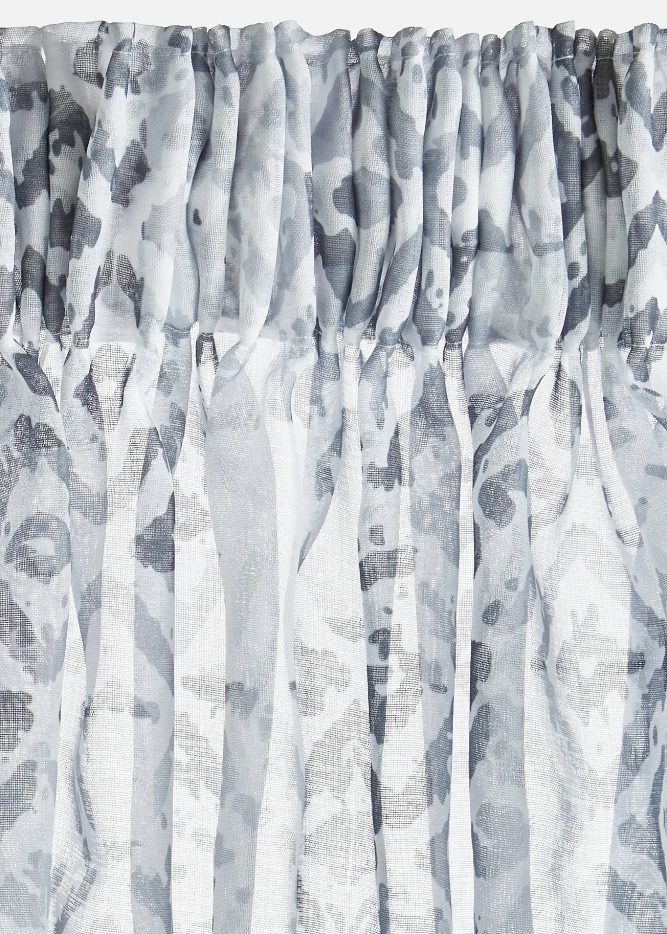 Voilage à imprimé (1 pce)