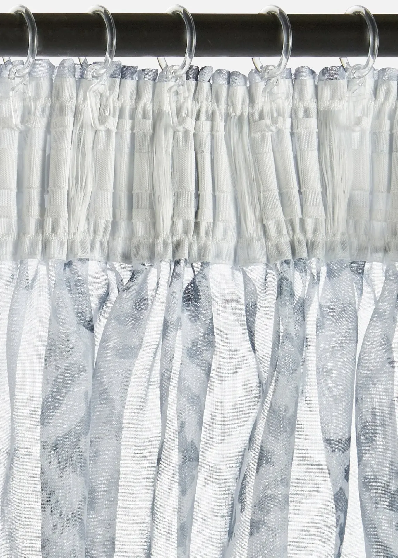 Voilage à imprimé (1 pce)